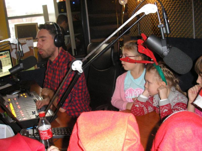 Wizyta w radio FAMA, 05.12.2014