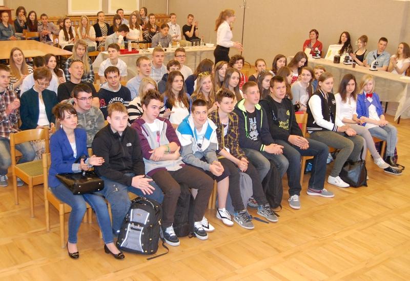 Wizyta uczniów z Gimnazjum w Kobylnicy