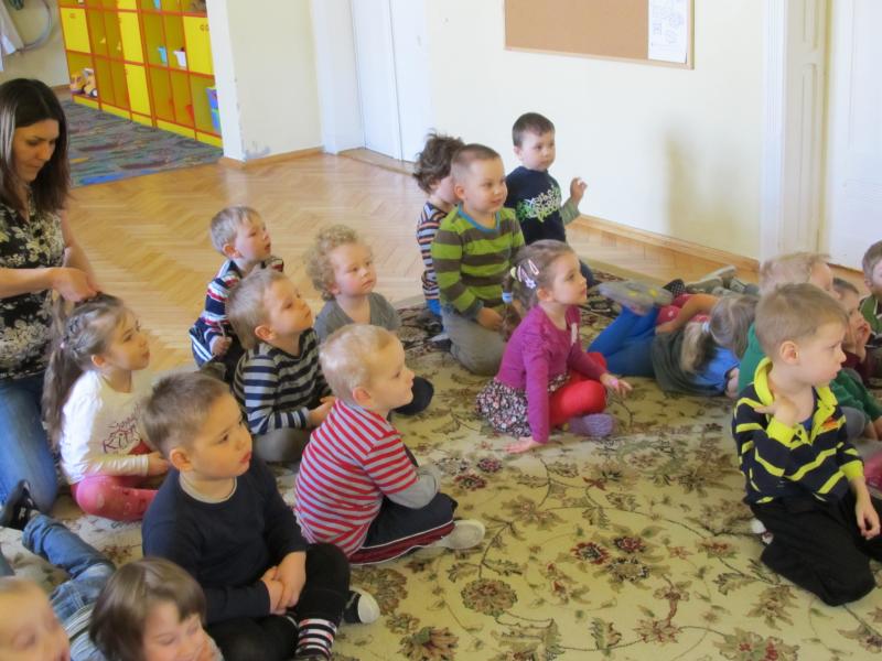 Zajęcia otwarte dla dzieci i rodzic&oacute;w "Wielkanocne spotkanie" Gr II