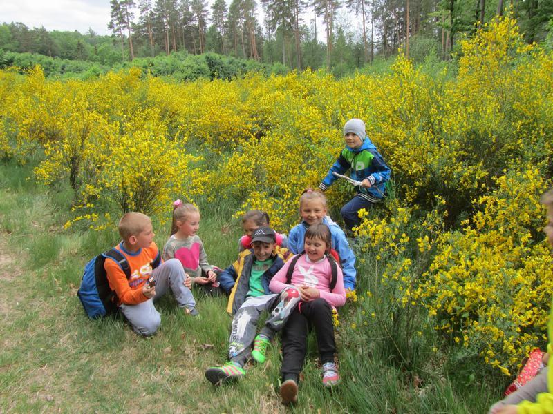 Pierwsza klasa maszeruje 10 km