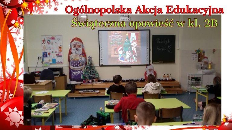 Świąteczna opowieść w klasie 2b