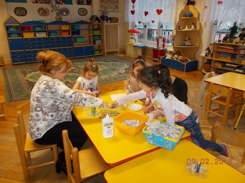 Zimowe warsztaty plastyczne; gr. IV; 19-02-2016