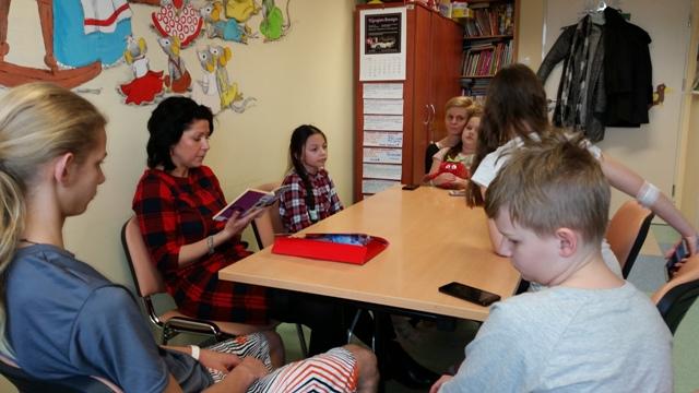 Styczniowe biblioteczne czytanie w szpitalu