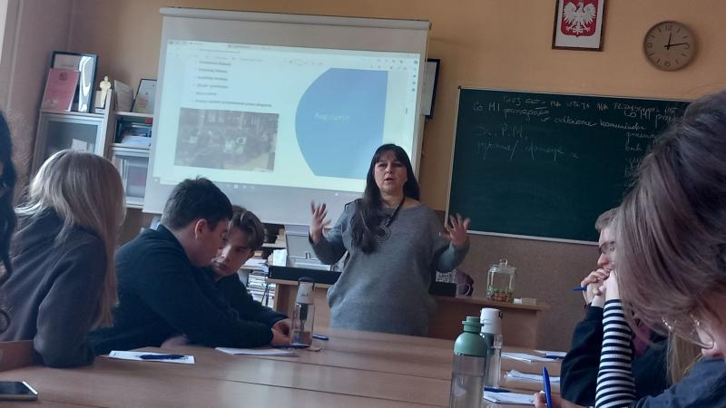 trenerka Agnieszka Kowalik z Sopockiej Akademii Nauk Stosowanych