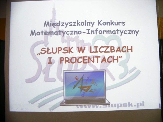 "Słupsk w liczbach i procentach"