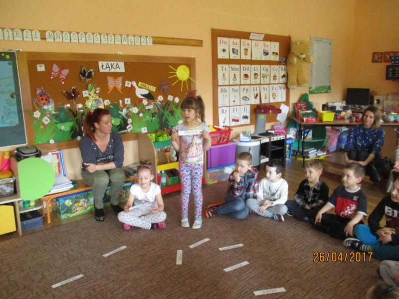Zajęcia otwarte w grupie Stokrotek