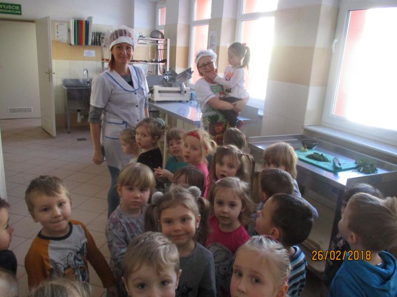 ,,Motylki''z wizytą w kuchni