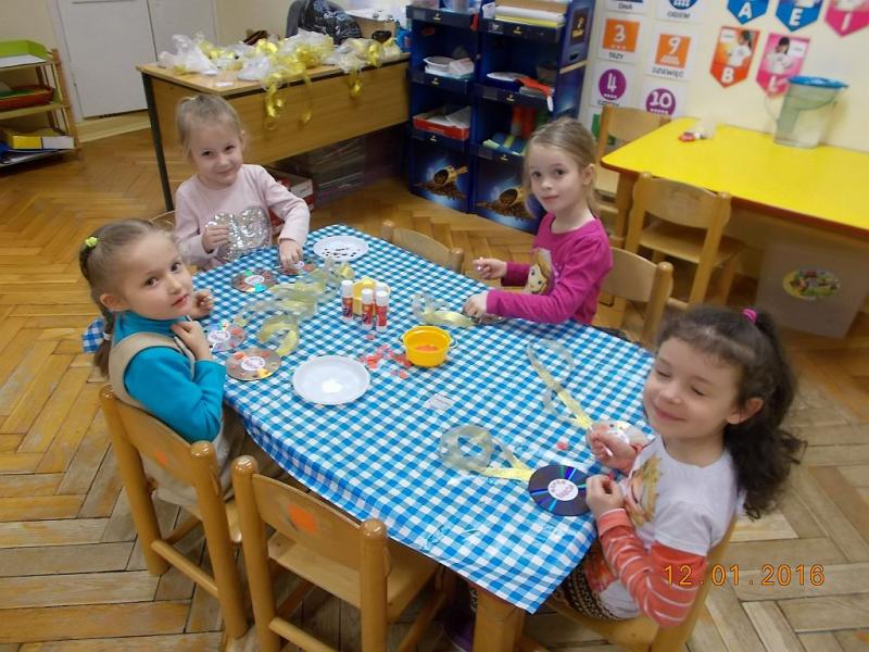 Przygotowania do dnia Babci i Dziadka; gr. IV; 20-01-2016