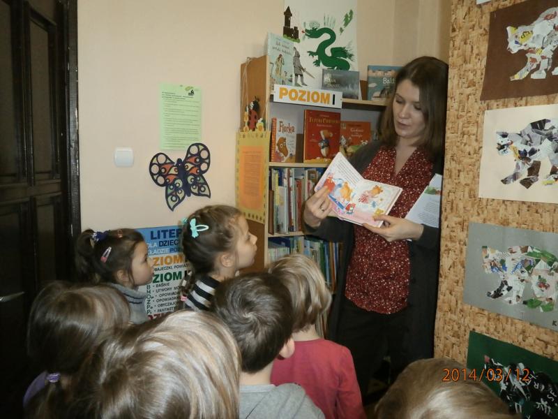 Zajęcia w bibliotece