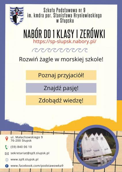 Nabór do klasy I i zerówki