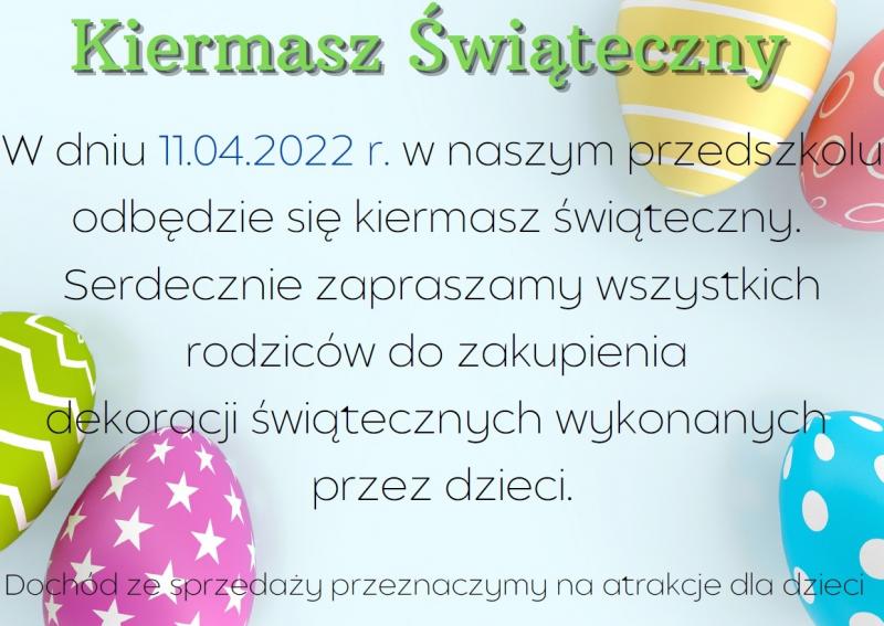 KIERMASZ WIELKANOCNY