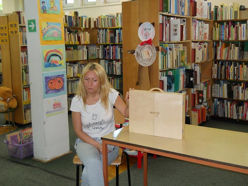 Kamishi-baj - teatr japoński w bibliotece: gr.III; 16.05.2014