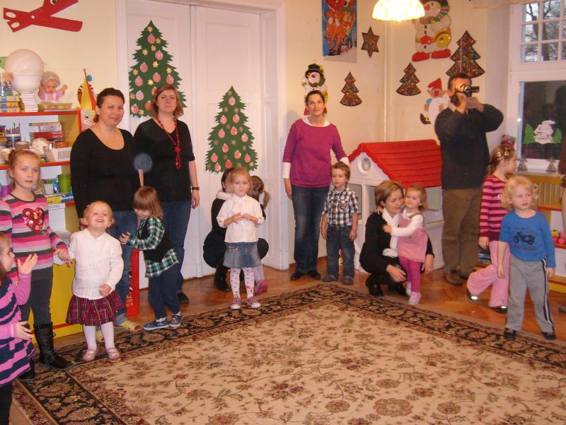 SPOTKANIE WIGILIJNE W GRUPIE MALUSZK&Oacute;W 14.12.2011r.