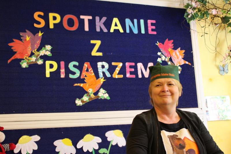 Spotkanie z pisarką Panią Barbarą Gawryluk