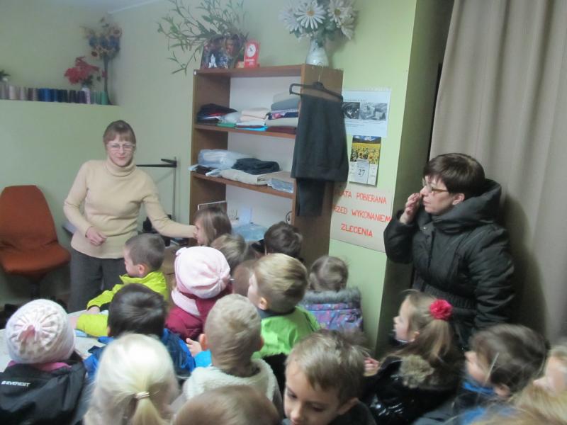 Odwiedzamy panią krawcową Gr IV