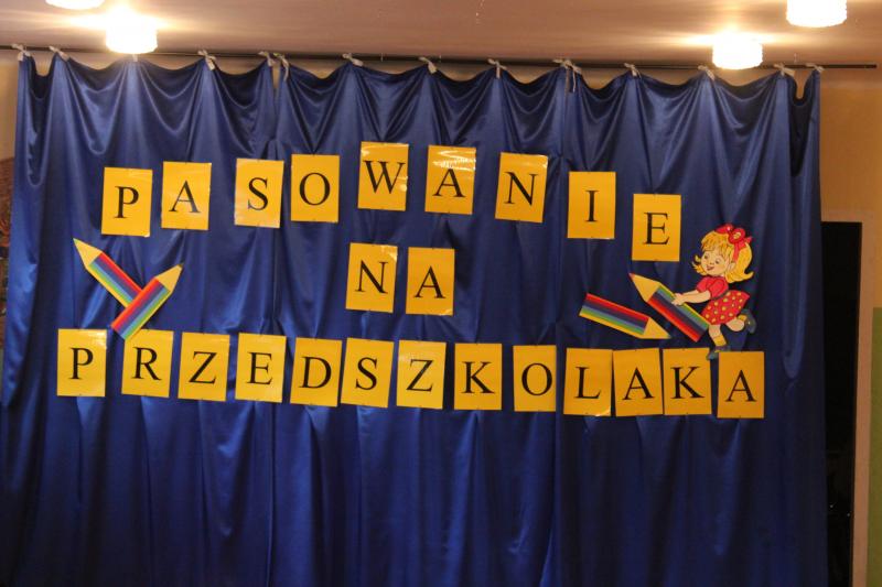 Pasowanie na przedszkolaka GR I -22.11.2016 r.