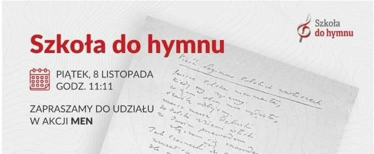 Punktualnie o symbolicznej godzinie 11:11 uczniowie i nauczyciele naszej szkoły wspólnie śpiewali hymn, angażując się w akcję „Szkoła do hymnu”, organizowaną przez Ministerstwo Edukacji Narodowej.