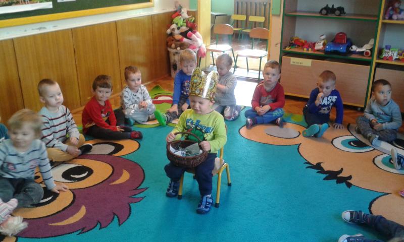 Urodzinki Jasia w grupie I