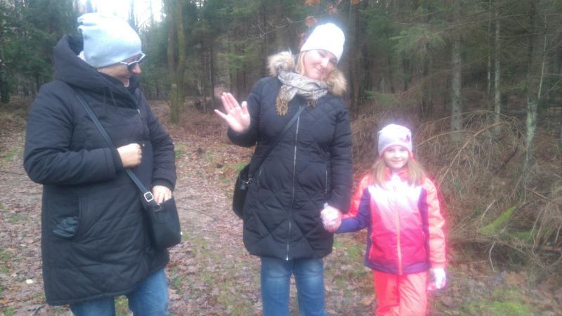 JEŻYKI NA RAJDZIE MIKOŁAJKOWYM  ORGANIZOWANYM PRZEZ PTTK W SŁUPSKU