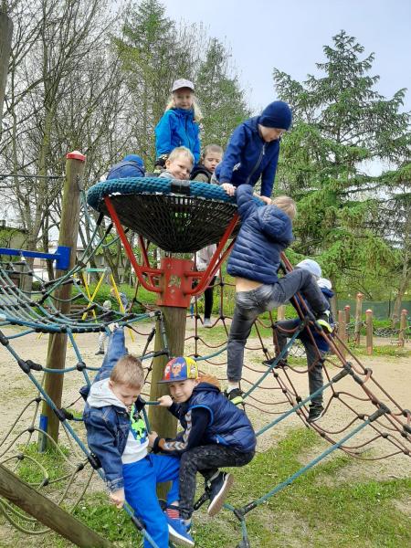 NAJPIĘKNIEJSZE MIEJSCE W SŁUPSKU ZDANIEM DZIECI Z GRUPY III TO... OCZYWIŚCIE PLAC ZABAW