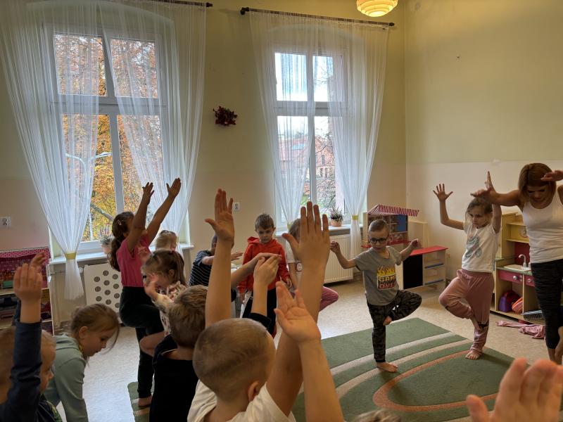 Joga u starszaków