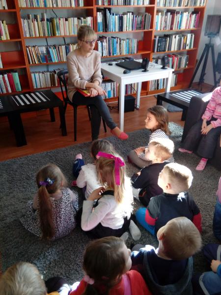 ,,Biedronki w bibliotece