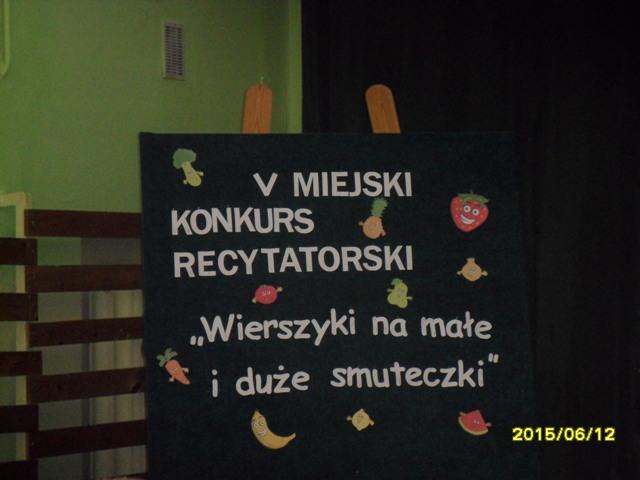 Miejski Konkurs Recytatorski