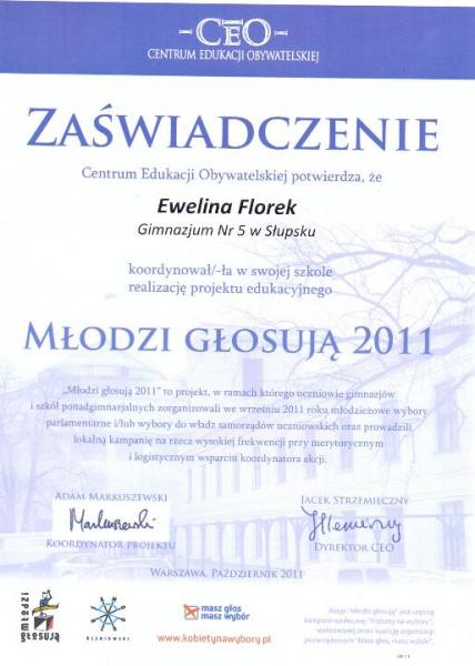 "Młodzi głosują"