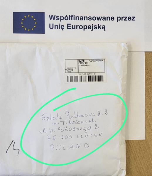 Współpraca uczniowska z Europą w tle.