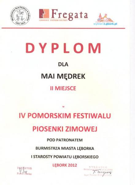 IV Pomorski Festiwal Piosenki Zimowej