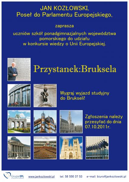 Konkurs "Przystanek Bruksela"