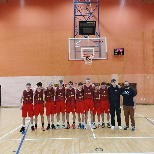 Koszykarze VLO zdobyli III miejsce w Licealiadze Słupskiej Olimpiady Młodzieży.