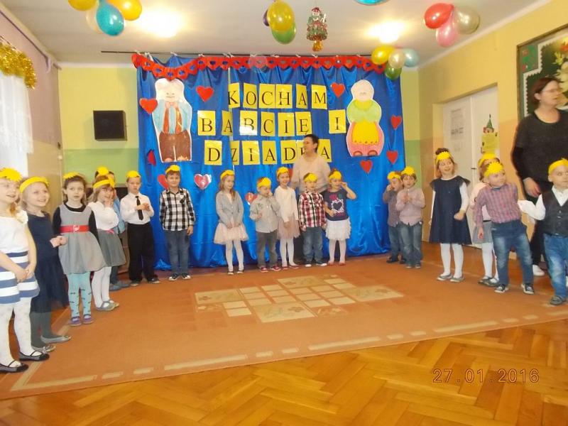 Dzień Babci i Dziadka; gr. IV; 27-01-2016