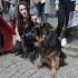 Młodzi słupszczanie protestowali przeciw trzymaniu psów na łańcuchach