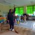 ,,Bezpieczna droga do przedszkola”- spotkanie z Panią ze Straży Miejskiej (galeria: 8)