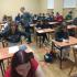 Pan Daniel Odija i uczniowie klas 2 G i 2 RH