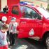 "Jak Wojtek został strażakiem" - wycieczka do Straży Pożarnej: gr. III; 16.06.2014 (galeria: 34)