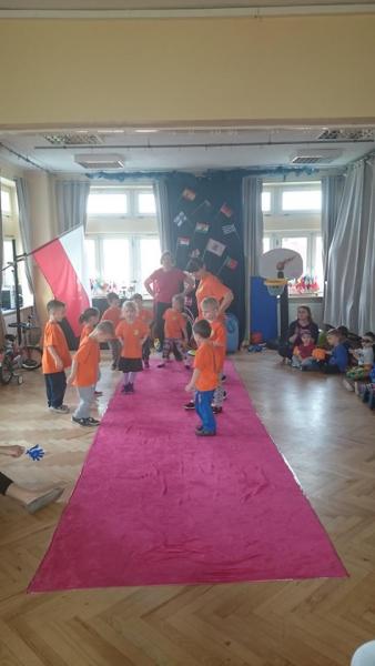 Wspomnienie ferii w Przedszkolu Miejskim Integracyjnym nr 8 „Bal małego sportowca"