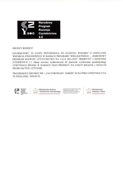 Narodowy Program Rozwoju Czytelnictwa