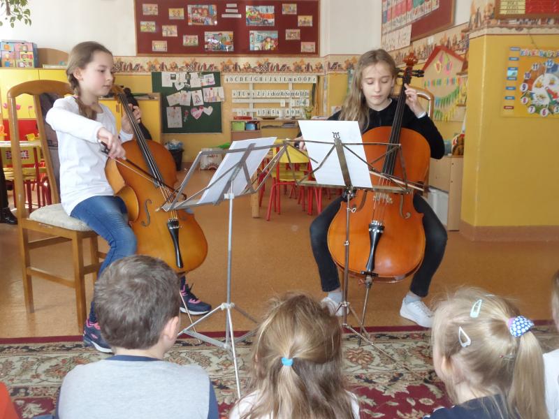 Koncert muzyczny w przedszkolu
