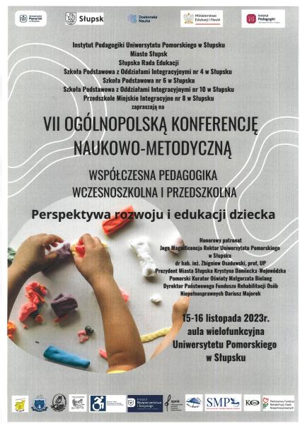 Zaproszenie na VII OGÓLNOPOLSKĄ KONFERENCJĘ Naukowo - Metodyczną