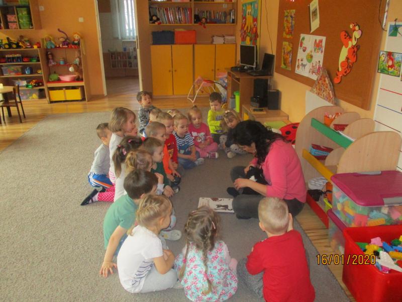 Pani Magda gościem ,,Biedronek''