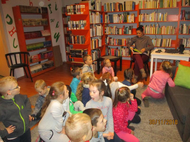 ,,Stokrotki''w bibliotece