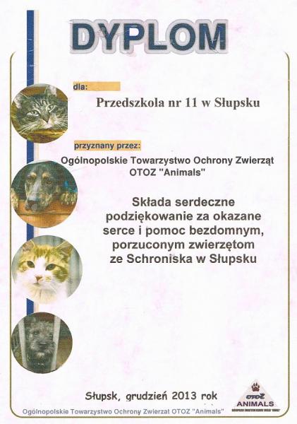 Dary dla zwierząt