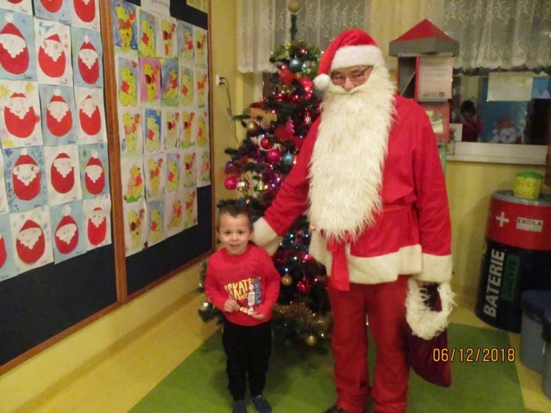 Mikołaj w naszym przedszkolu