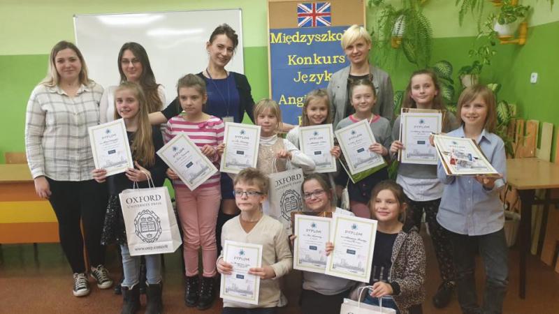 Gościliśmy młodych pasjonatów j. angielskiego.