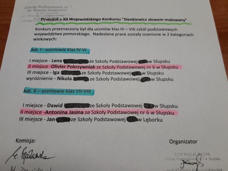 "Sienkiewicz słowem malowany"