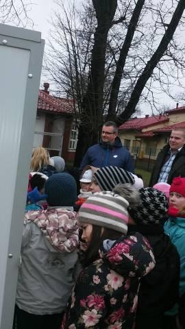 Uczniowie z "Szóstki" z wizytą w Pogotowiu Gazowym