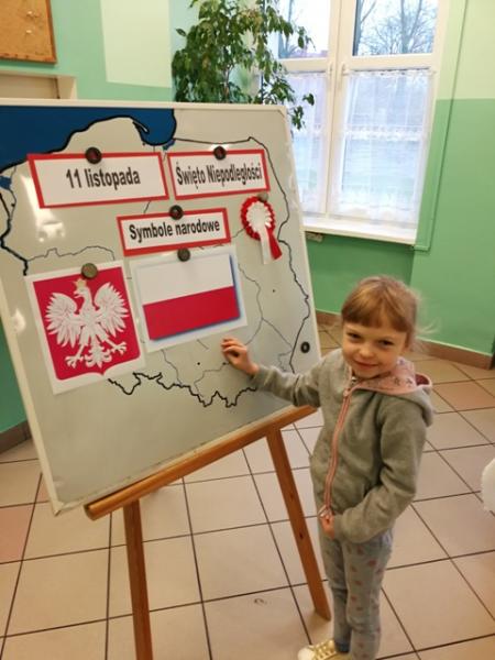 Lekcja ze sztandarem