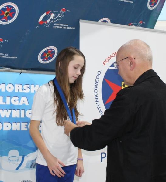 Marika Sielczak na podium
